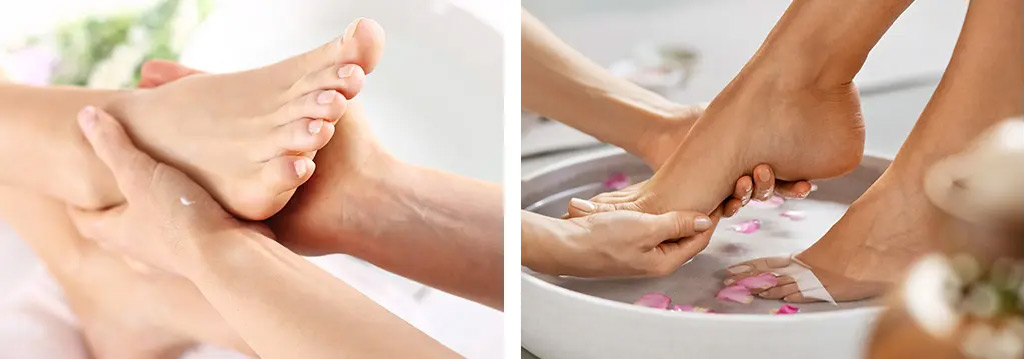 L'arte della pedicure