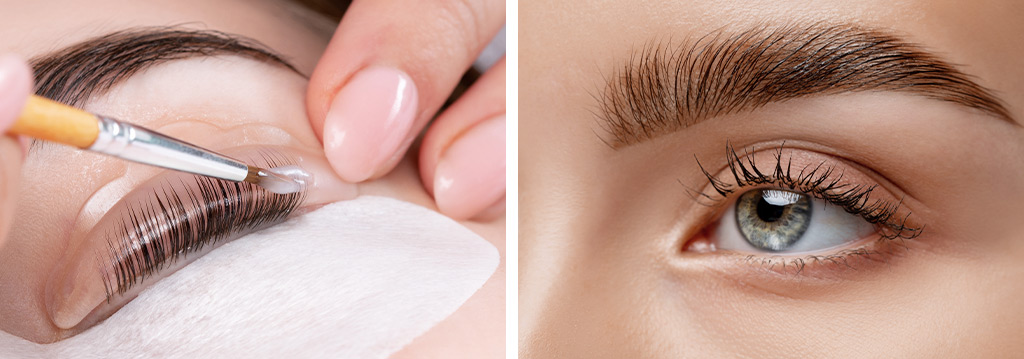 Che cos'è la laminazione ciglia